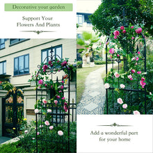 Load image into Gallery viewer, SCENDOR Garden Trellis 86” x 21.7” for Climbing Plants