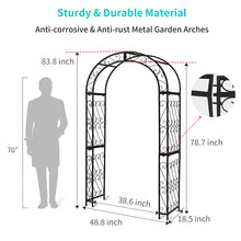 Load image into Gallery viewer, Scendor European-Style Iron Arbors Arches Trellises Garden Decoration Plant Climbing Plant Climbing