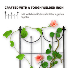 Load image into Gallery viewer, SCENDOR Garden Trellis 70” x 20” for Climbing Plants