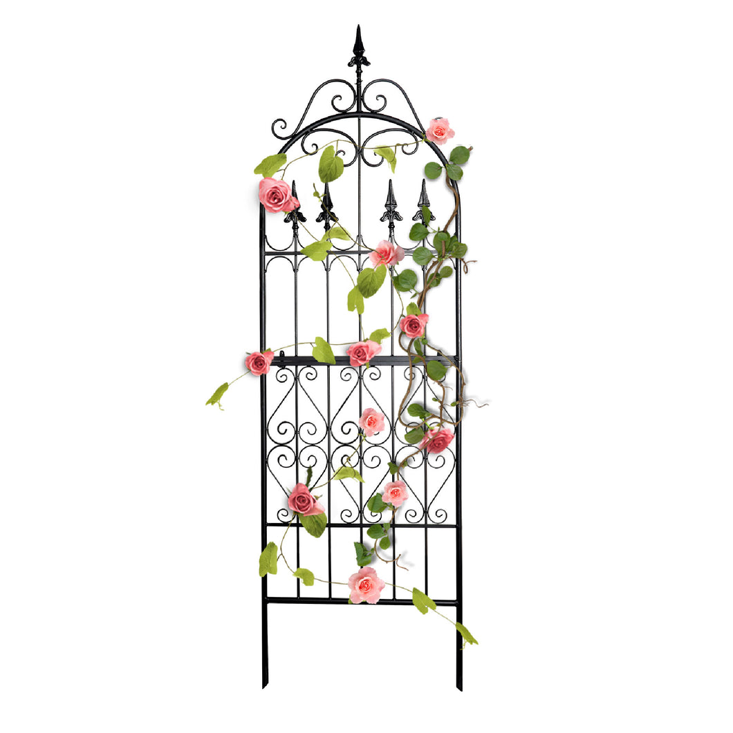 SCENDOR Garden Trellis 70” x 21.7” for Climbing Plants