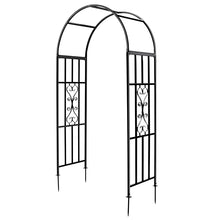 Load image into Gallery viewer, SCENDOR 82.6 inch H Multi-purpose garden metal arch
