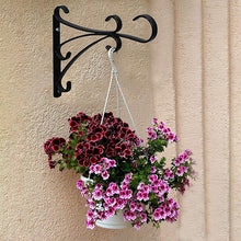 Load image into Gallery viewer, SCENDOR Outdoor Hanging Bracket Iron Hooks 2 Pack（12inch）
